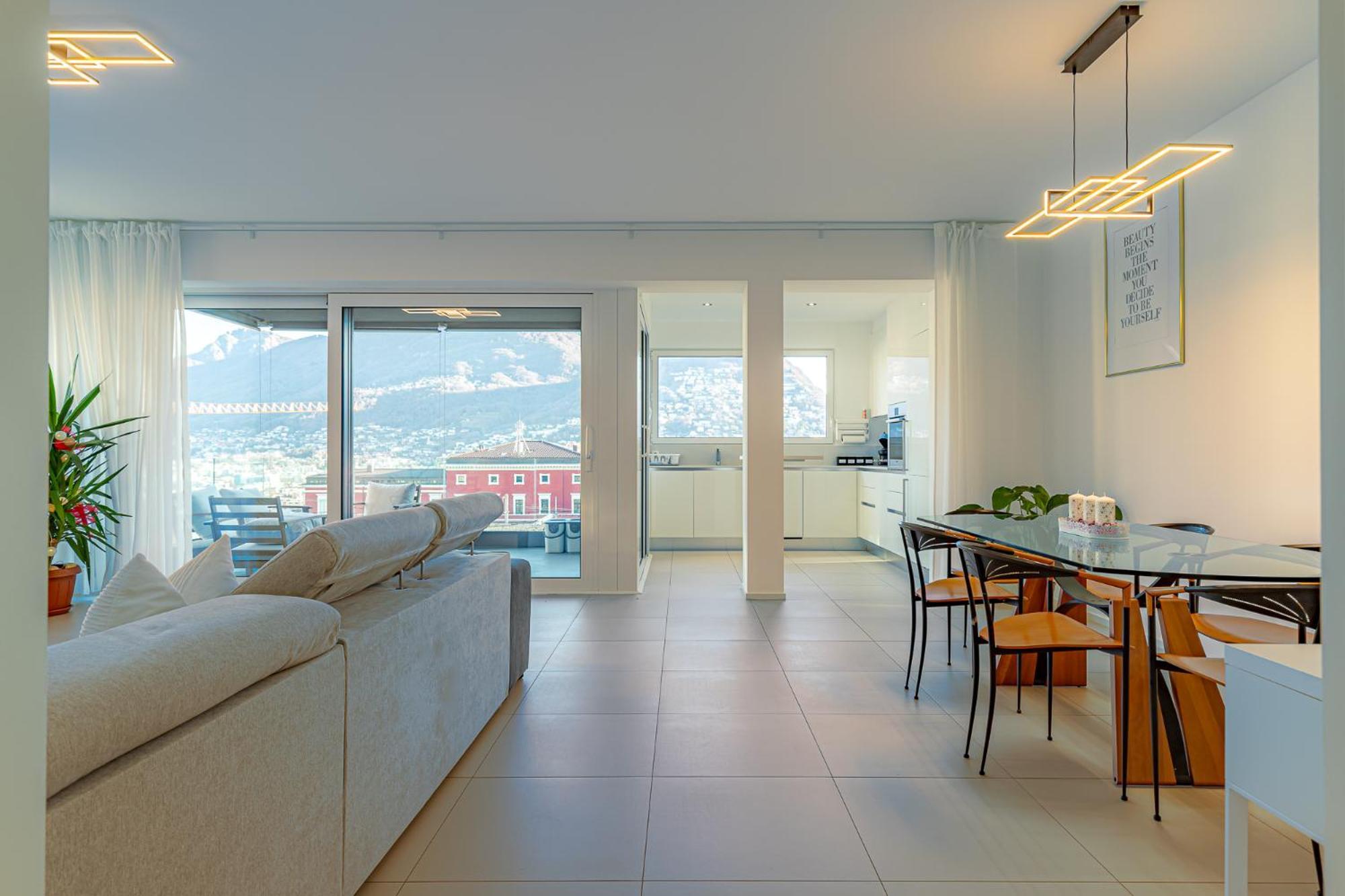 Imperial Of Lugano 3 With A Lake View Behind The Station And 10 Min From The Lake Of 盧加諾 外观 照片